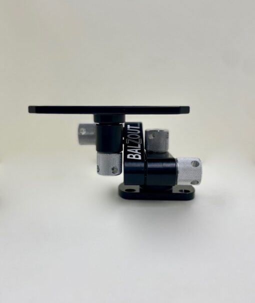 BalzOut Black 4″ Bullet Base Mount for Helix/Solix SRM-BB4